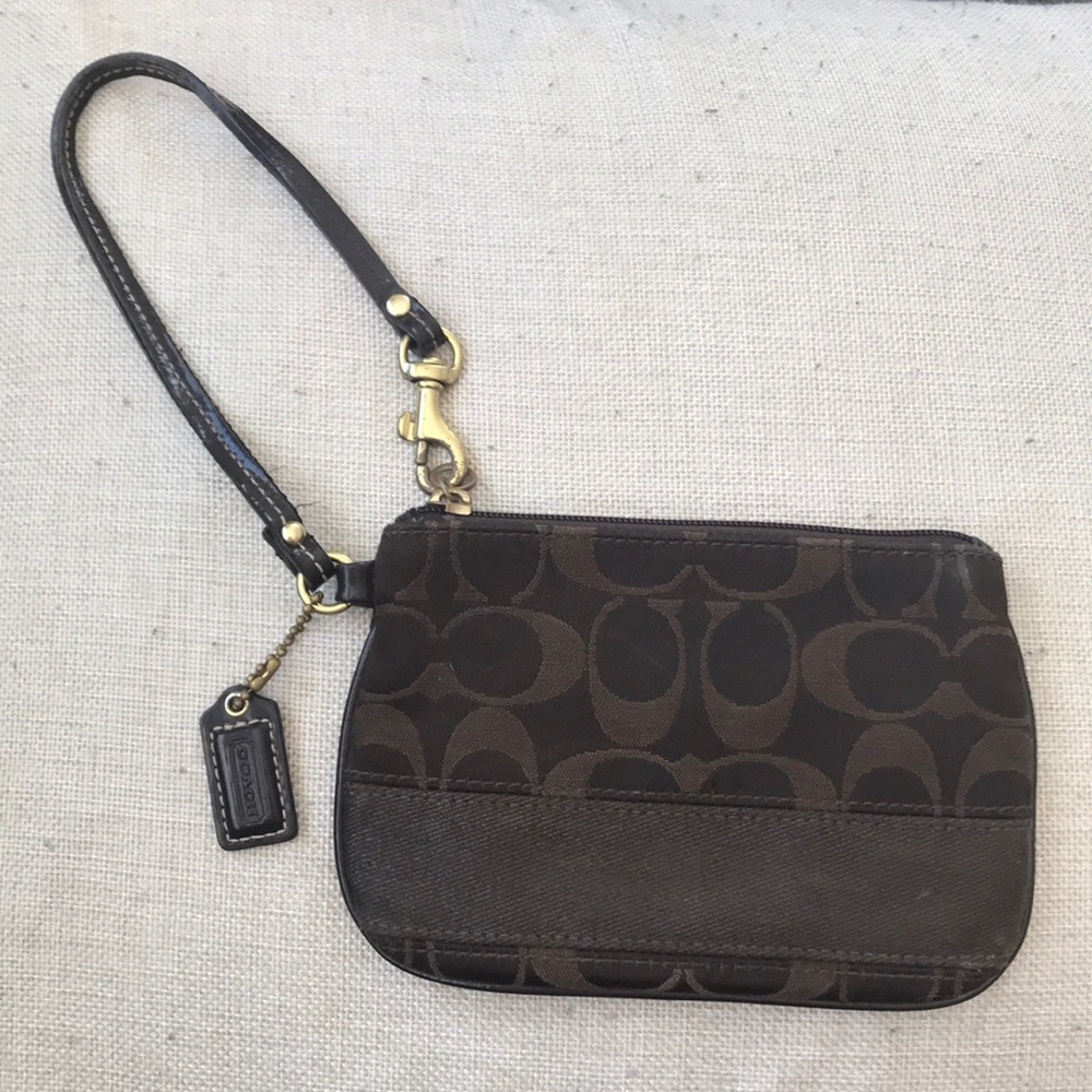 Coach wristlet